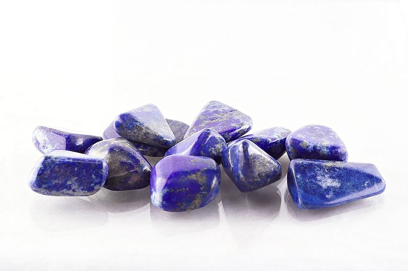 Lapis lazuli, tromlet, 15-17 gram