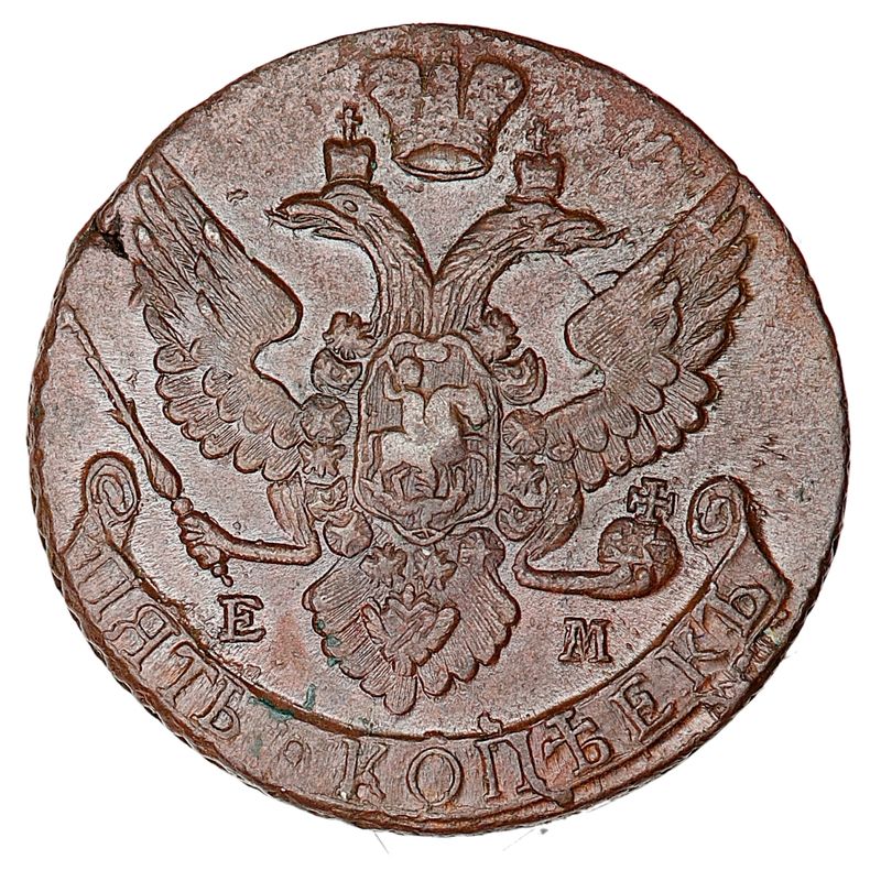 Russland, 5 kopek 1795, kv, 01+