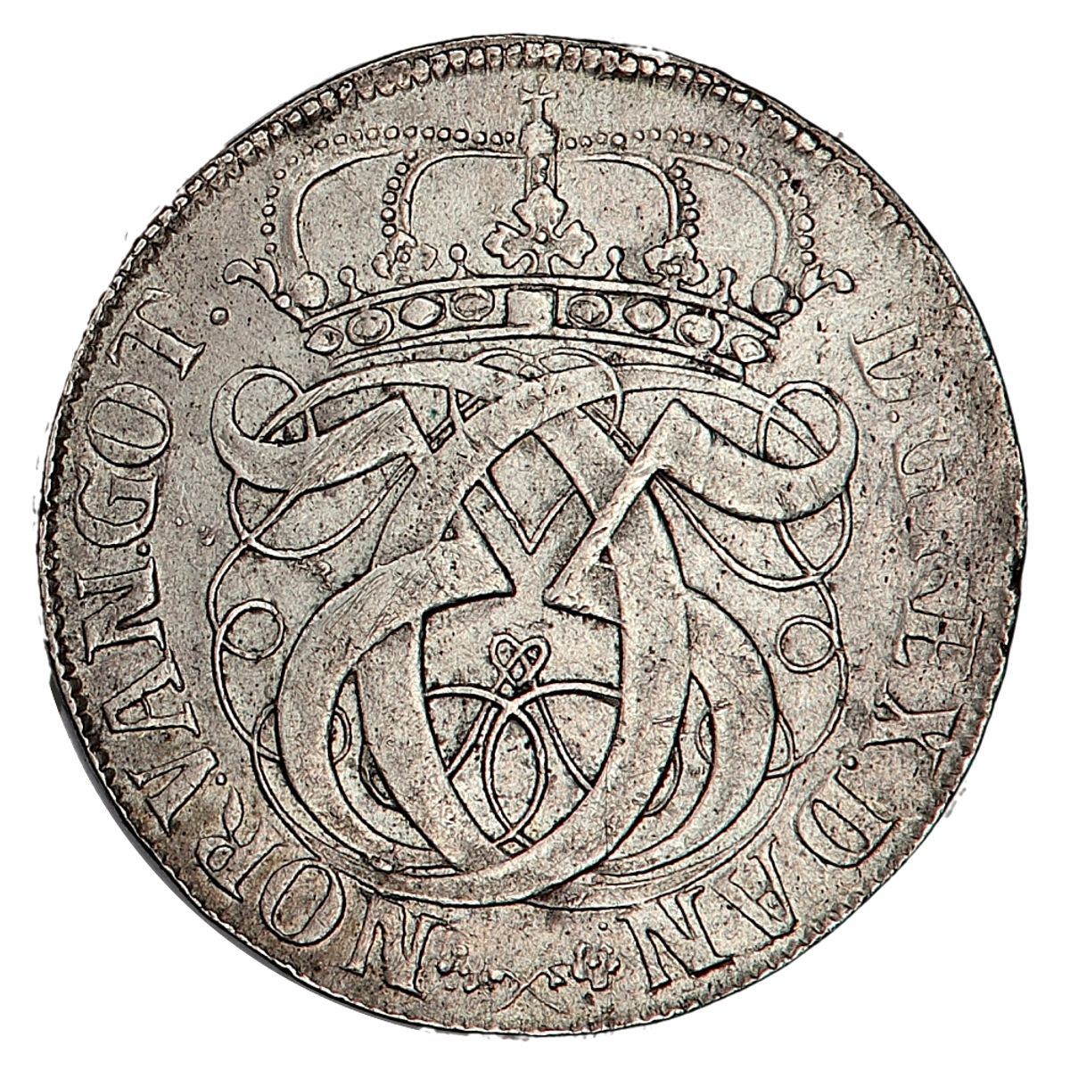 Christian V, 4 mark 1691