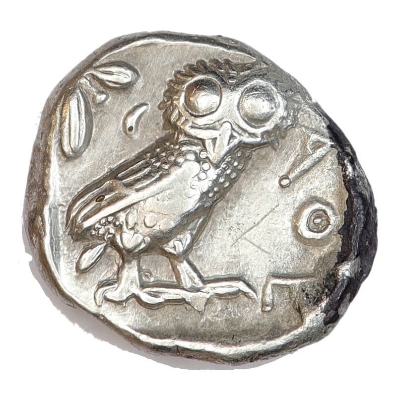 Athen, uglemynt, 440-420 f.Kr.