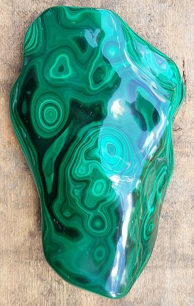 Hovedbilde Malakitt, slipt og polert, D. R. Kongo