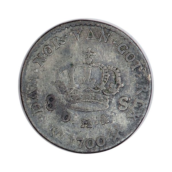 Hovedbilde Frederik IV, 8 skilling 1700