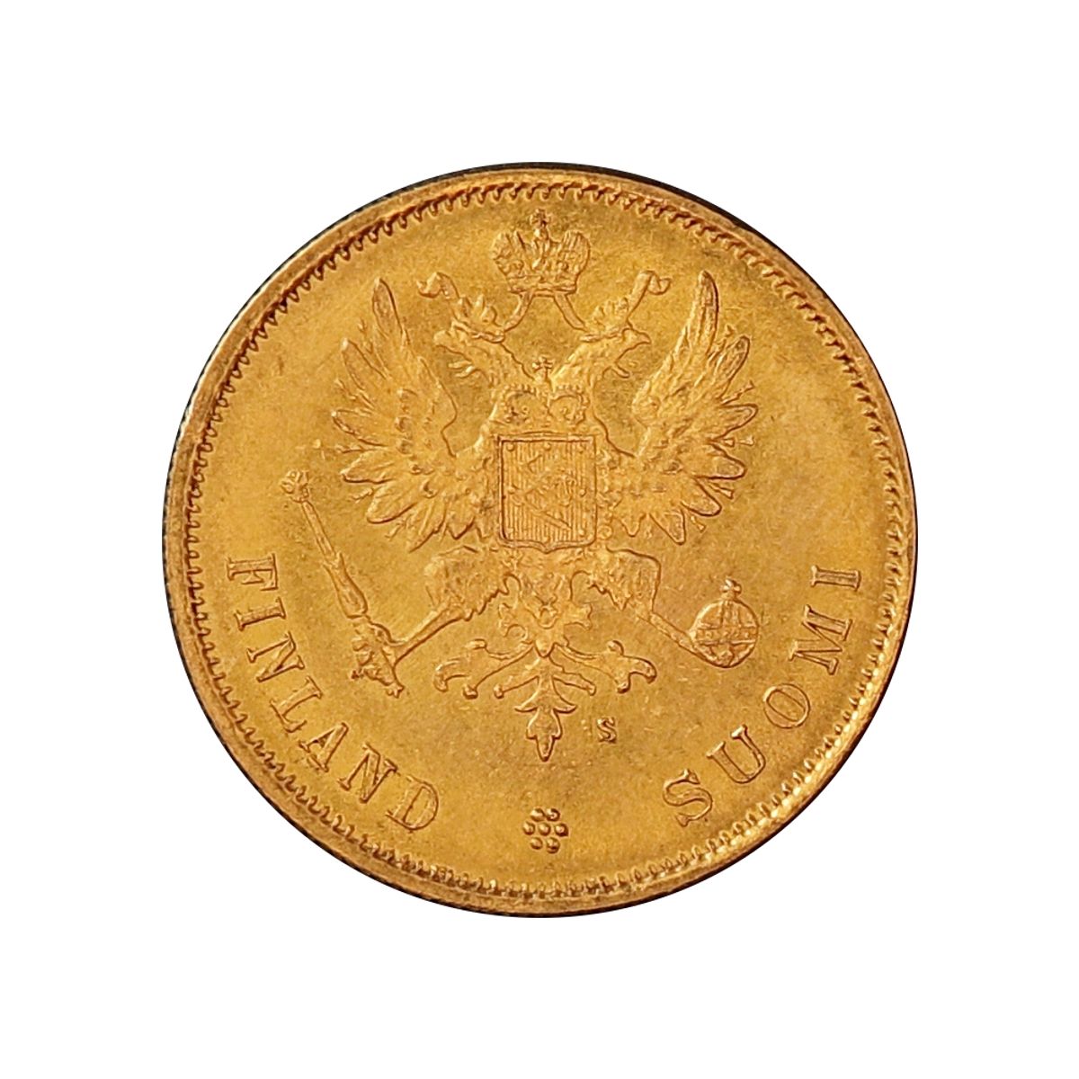 Finland, 10 markaa 1878