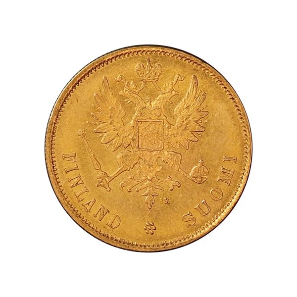 Hovedbilde Finland, 10 markaa 1878