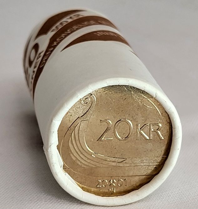 Hovedbilde Originalrull 25 x 20 kroner 2001