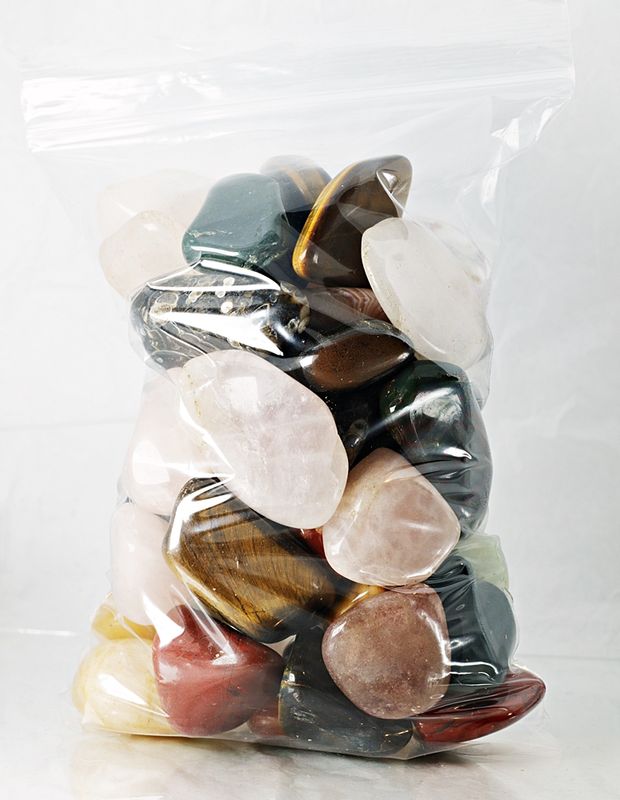 Afrikansk steinblanding, 1 kilo, tromlet