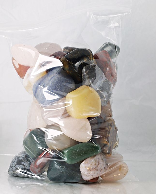 Afrikansk steinblanding, 1 kilo, tromlet
