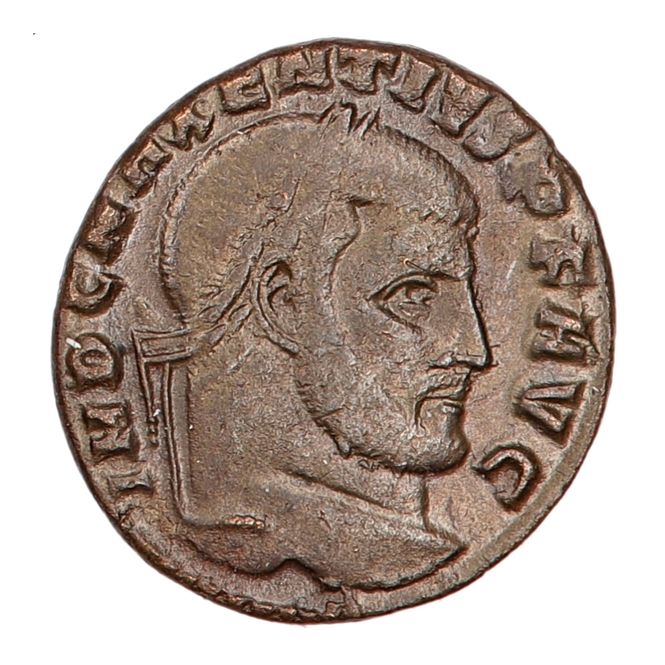 Hovedbilde Maxentius, follis, år 307-312