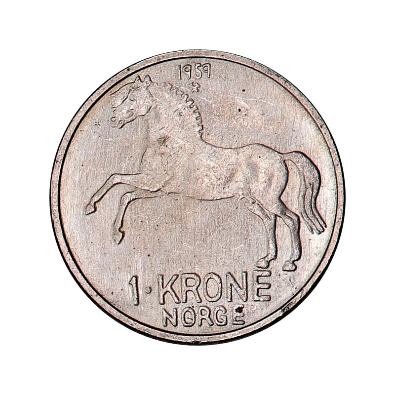 1 krone 1959, kv.0