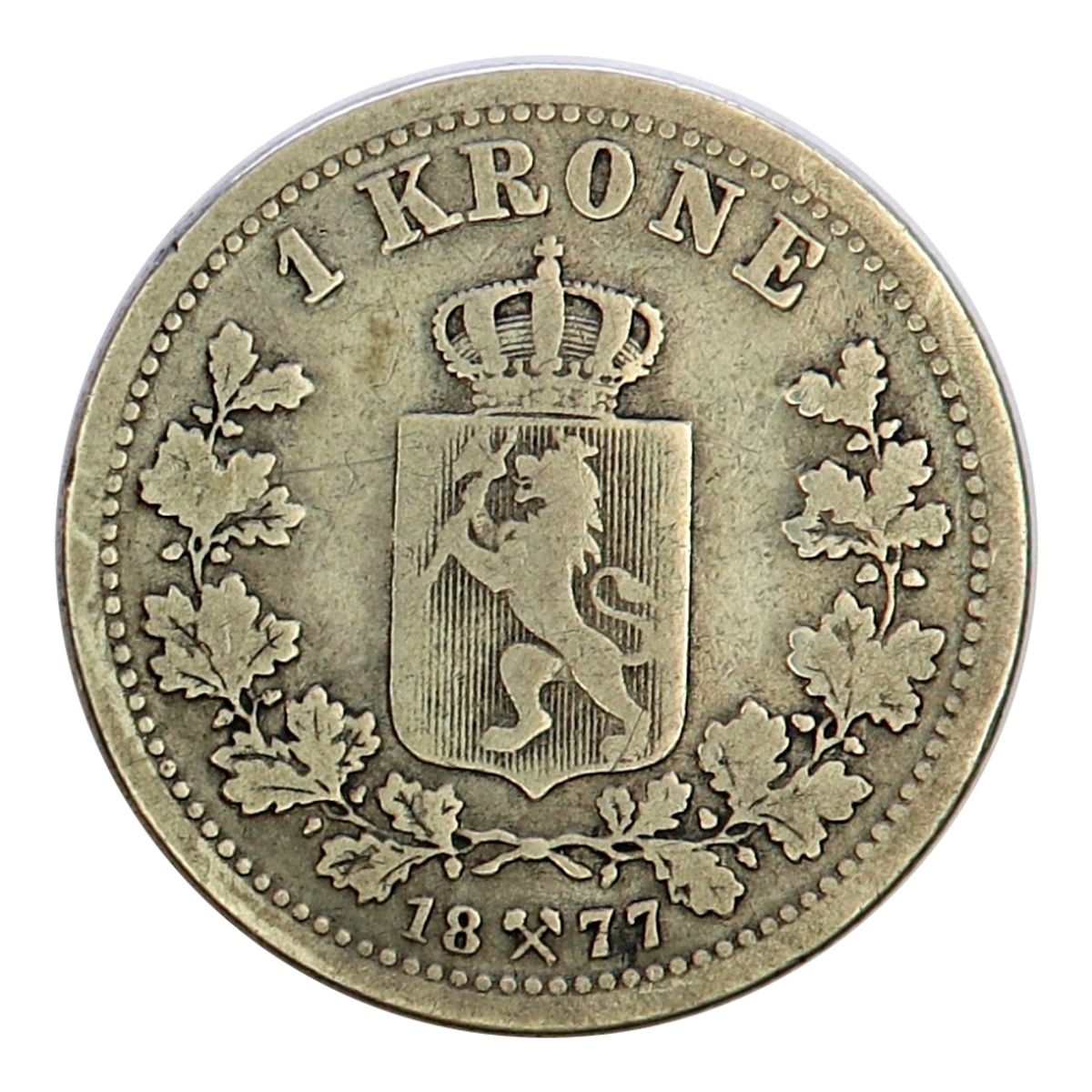 1 krone 1877, kv. 1-
