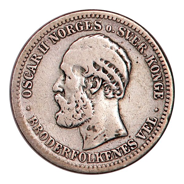 Hovedbilde 1 krone 1892, kv. 1