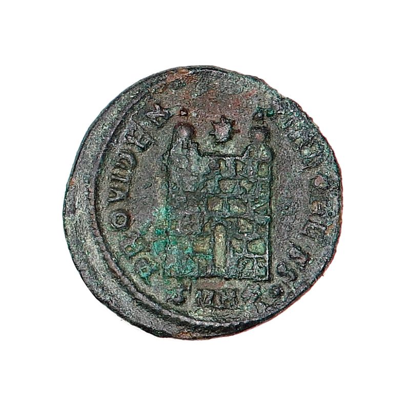 Constantius II, centenionalis, år 324-337, borgport