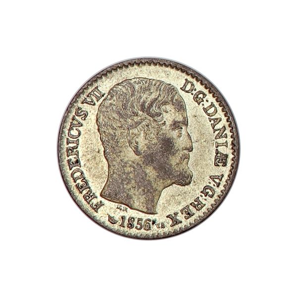 Hovedbilde Danmark, 4 skilling 1856