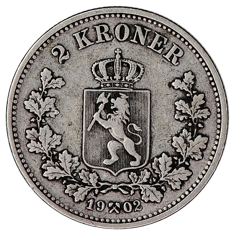 2 kroner 1902, kv. 1