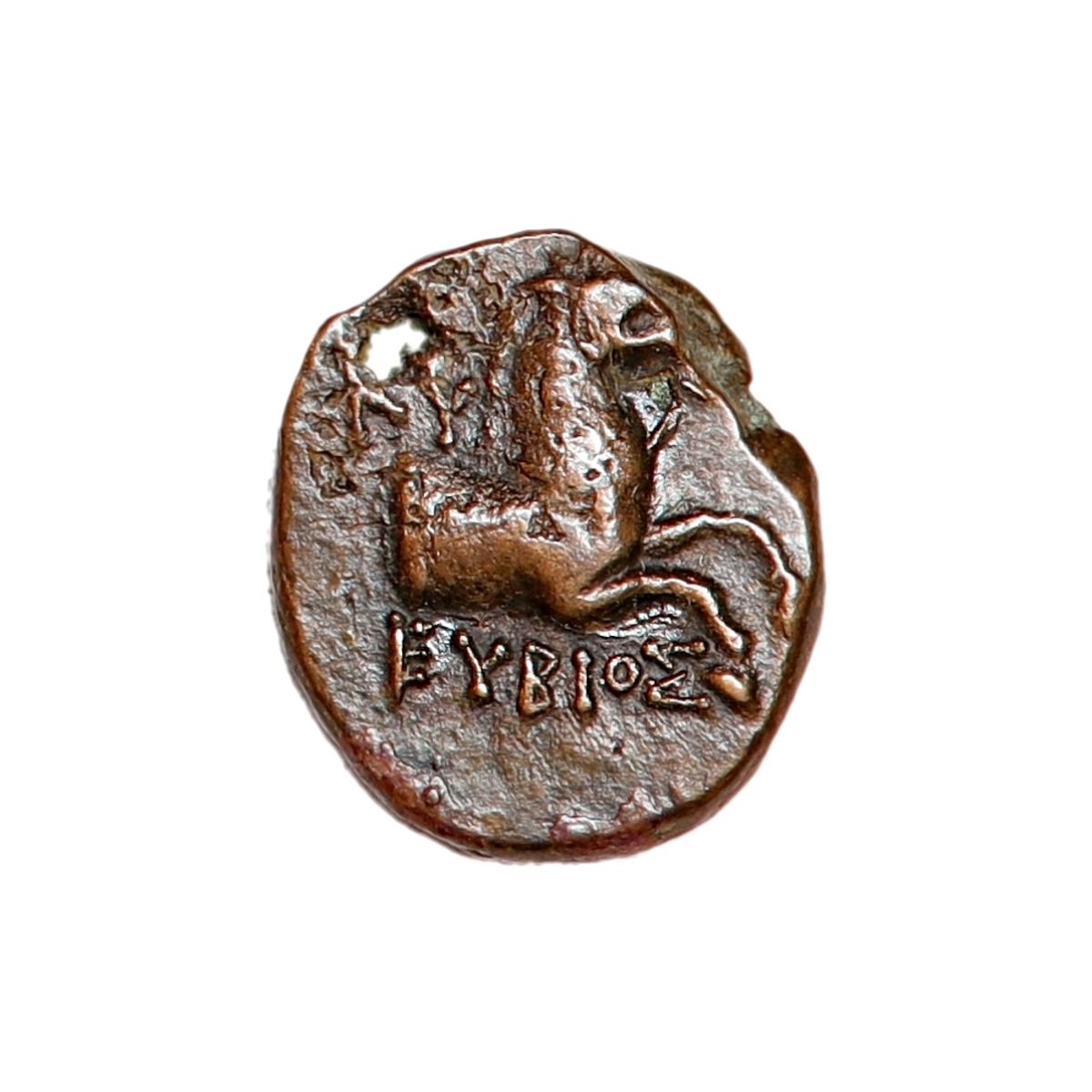 Kyme, hestemynt, ca. 400-300 f.Kr.