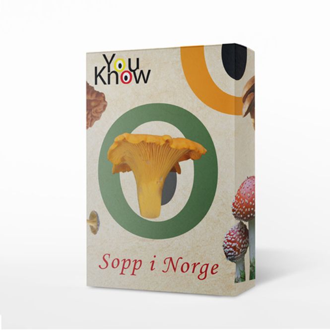 Hovedbilde YouKnow kunnskapsspill - Sopp i Norge