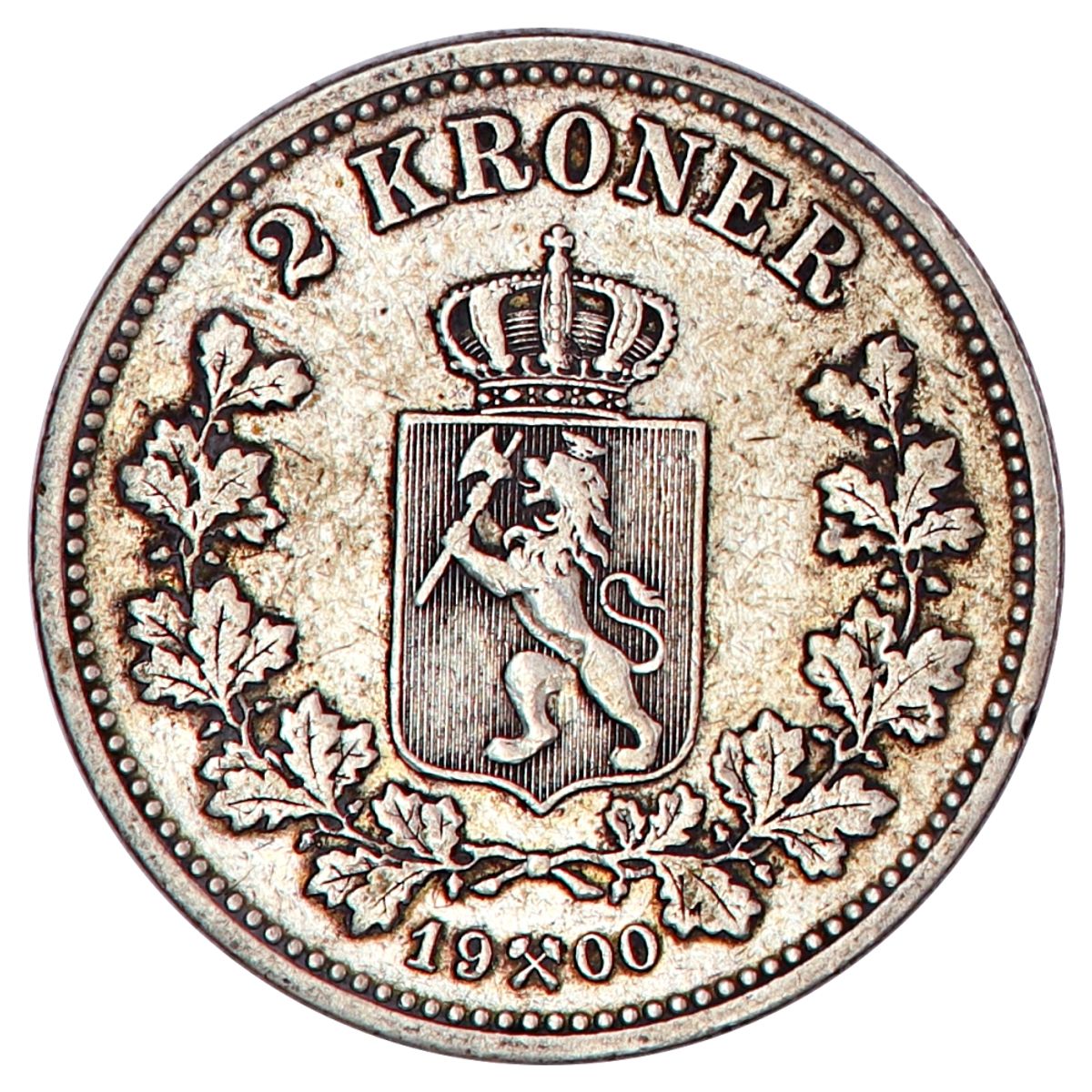 2 kroner 1900, kv. 1