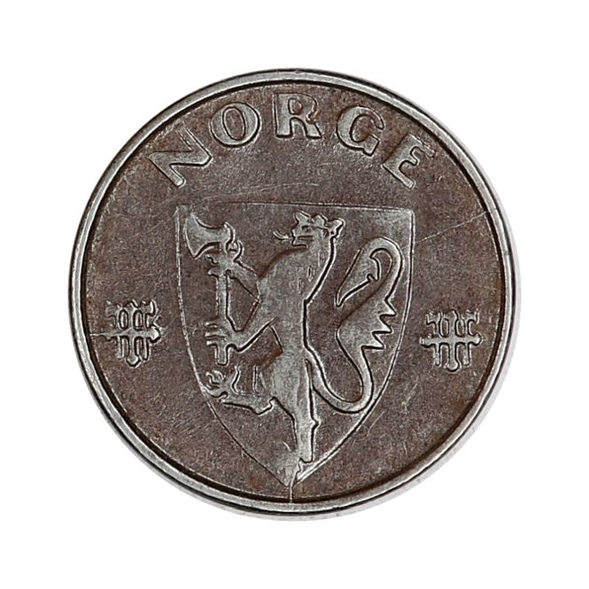 Hovedbilde Krigsmyntene, 5-, 2- og 1 øre 1941-1945