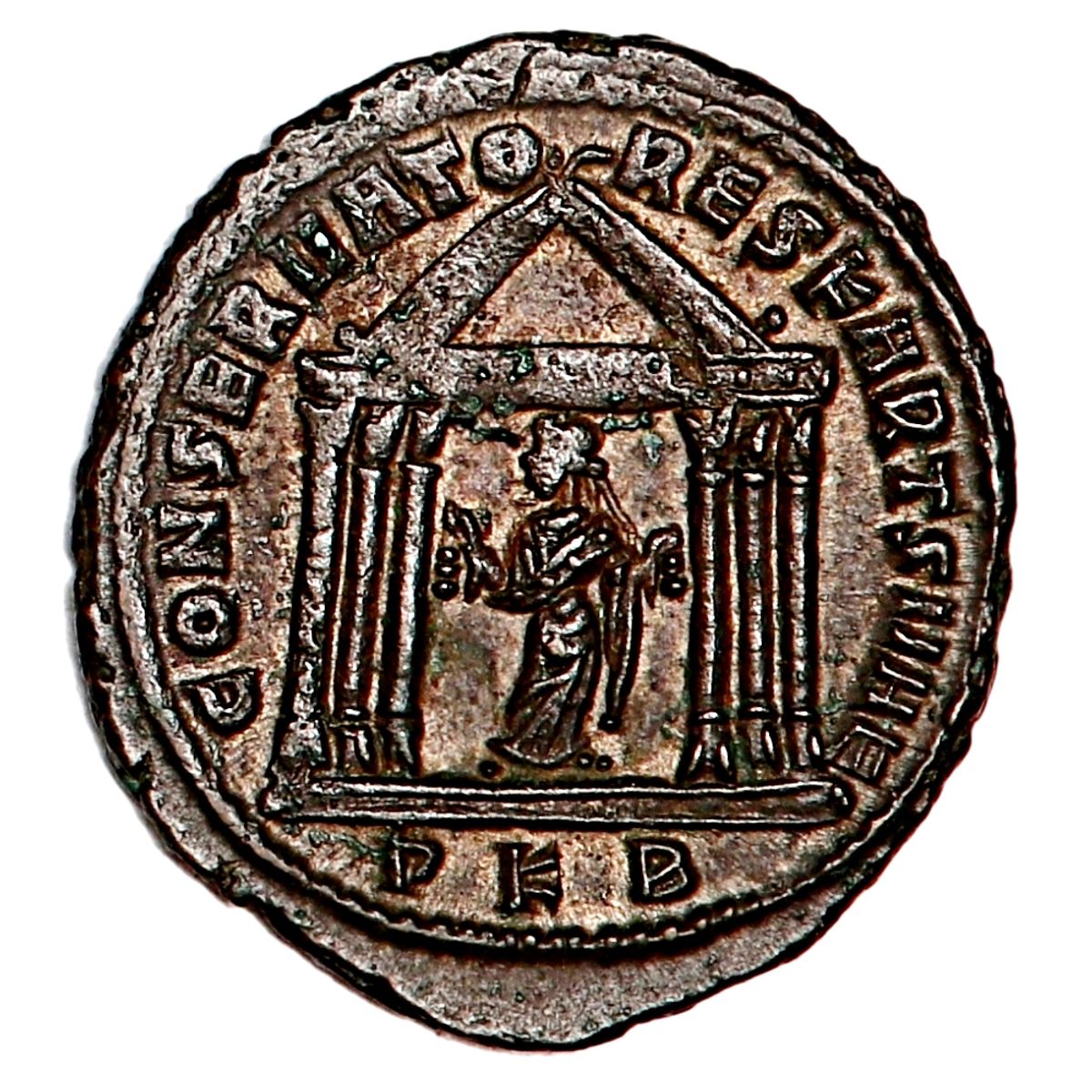 Maxentius, follis, år 307-312
