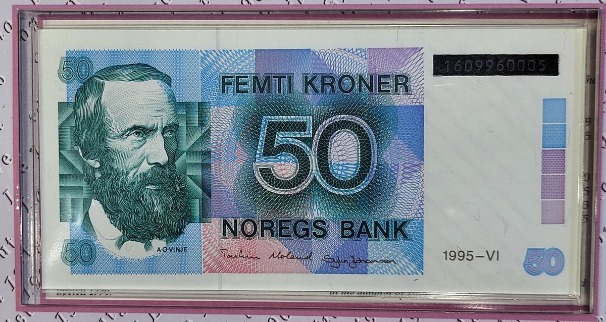 50 kroner 1996, sisteutgave