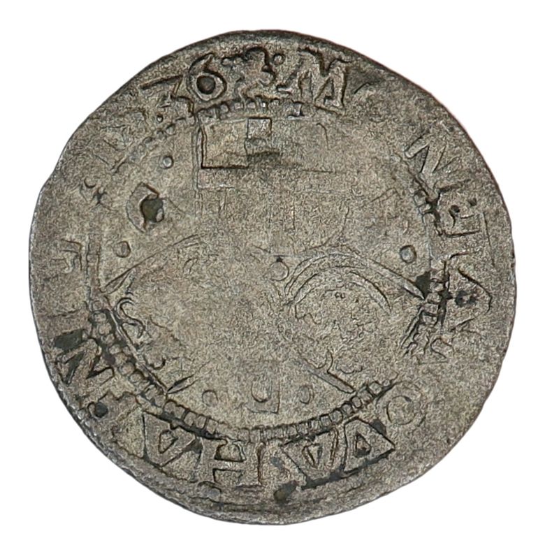 Christian III, 2 skilling 1536, København