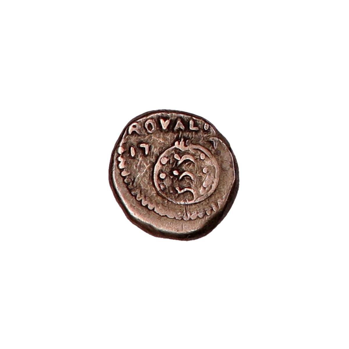 Christian VII, Trankebar, 1 royalin 177?