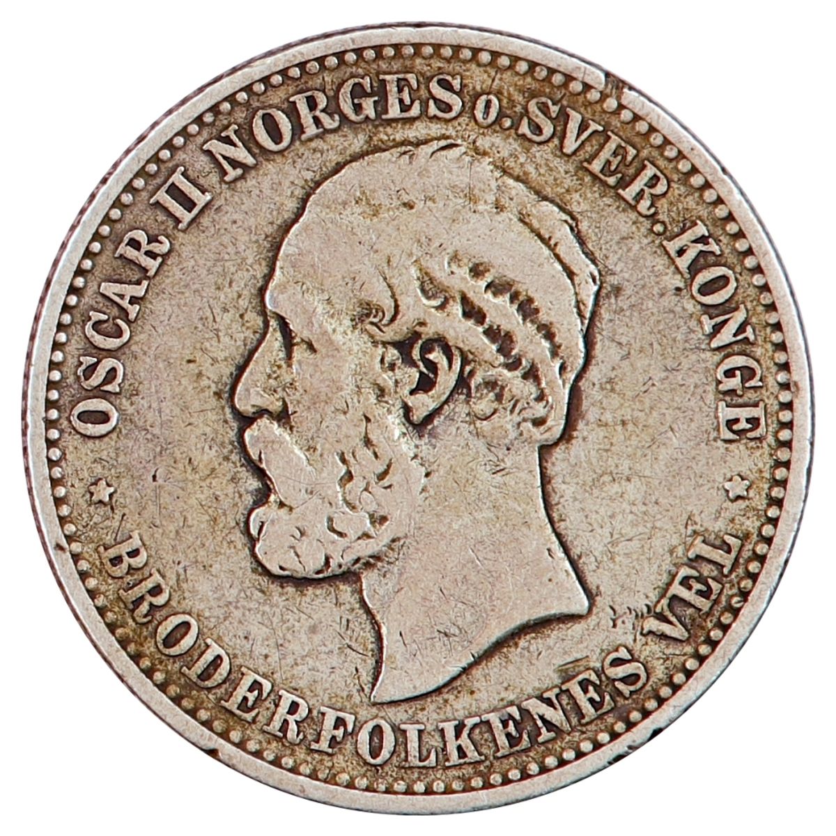 2 kroner 1885. sjelden!