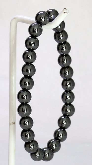 Hovedbilde Hematitt, armbånd, 8 mm