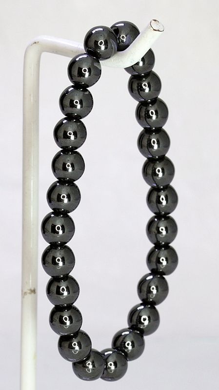 Hematitt, armbånd, 8 mm