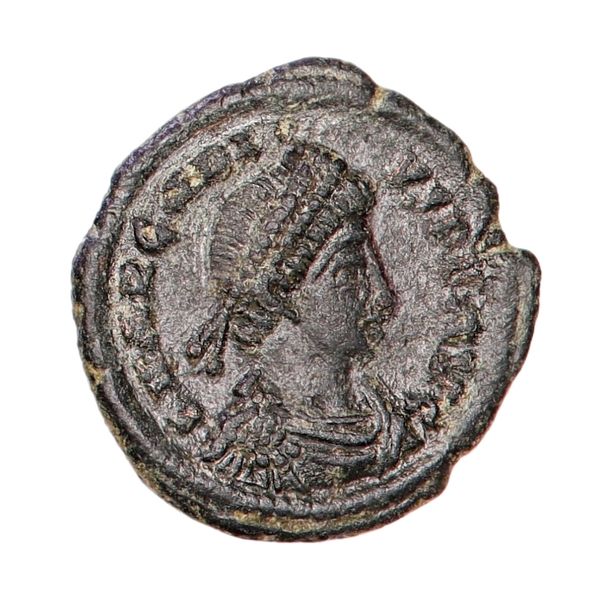 Hovedbilde Arcadius, follis, år 383-408