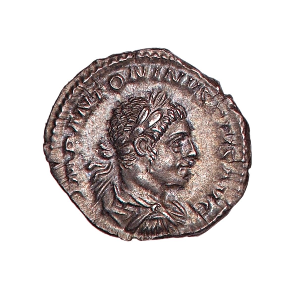 Elagabal, denar, 218-222, nær usirkulert