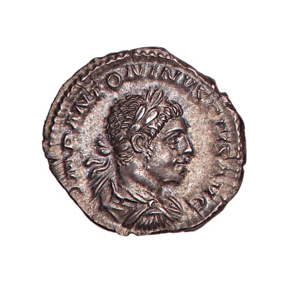 Hovedbilde Elagabal, denar, 218-222, nær usirkulert