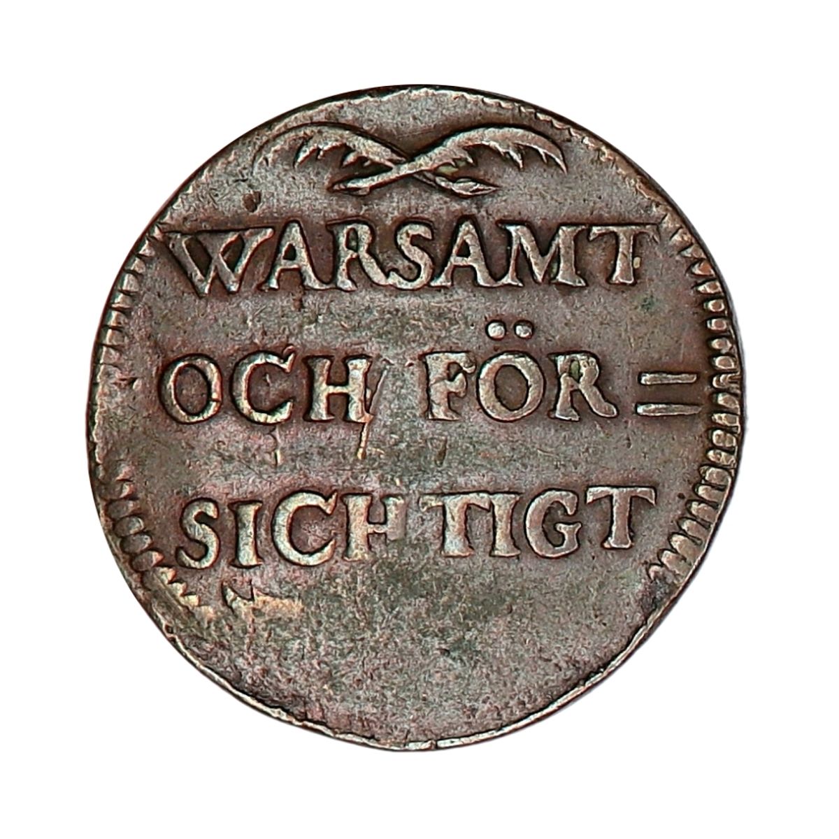 Sverige, spillejeton, vandringsmann