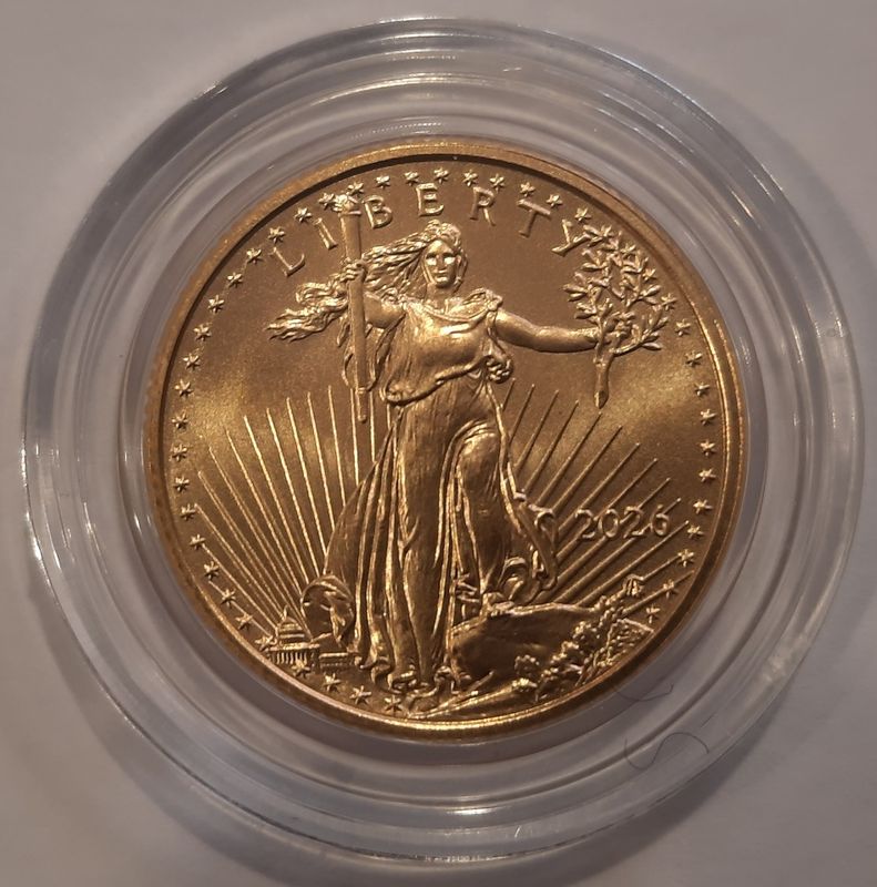 USA, 10 dollars, 2026, 7,775 g gull (1/4 oz)