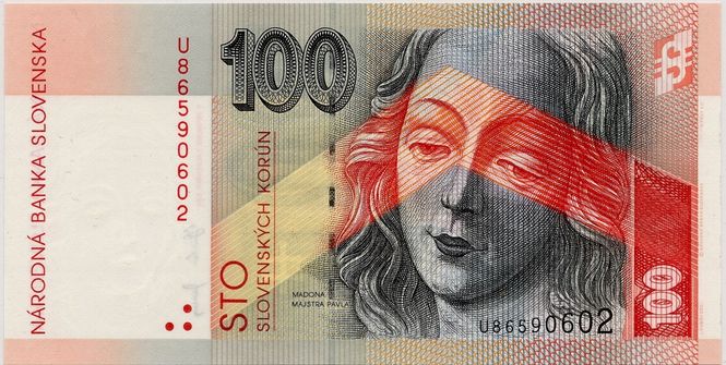Hovedbilde Slovakia, 100 korun 2004