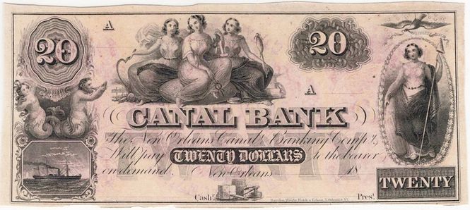 Hovedbilde USA, Canal Bank, $20