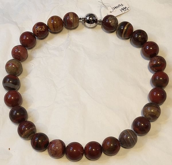 Hovedbilde Jaspis,  halskjede