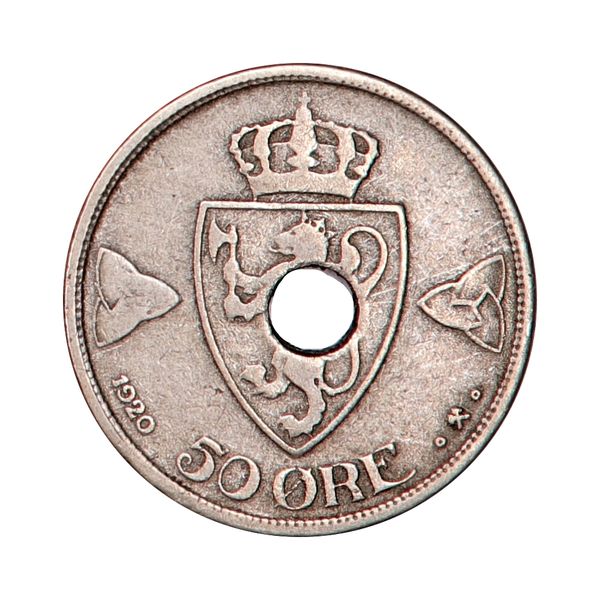Hovedbilde 50 øre 1920, mh
