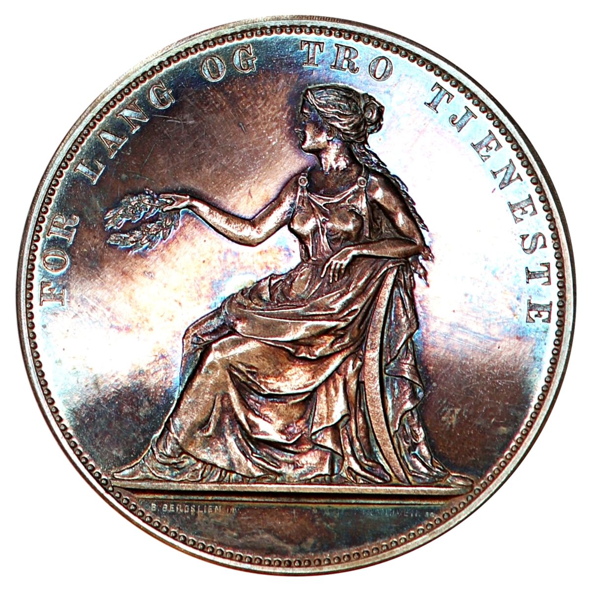 SOLGT! Ivar Throndsen, Norges Vel 1907, prakteksemplar