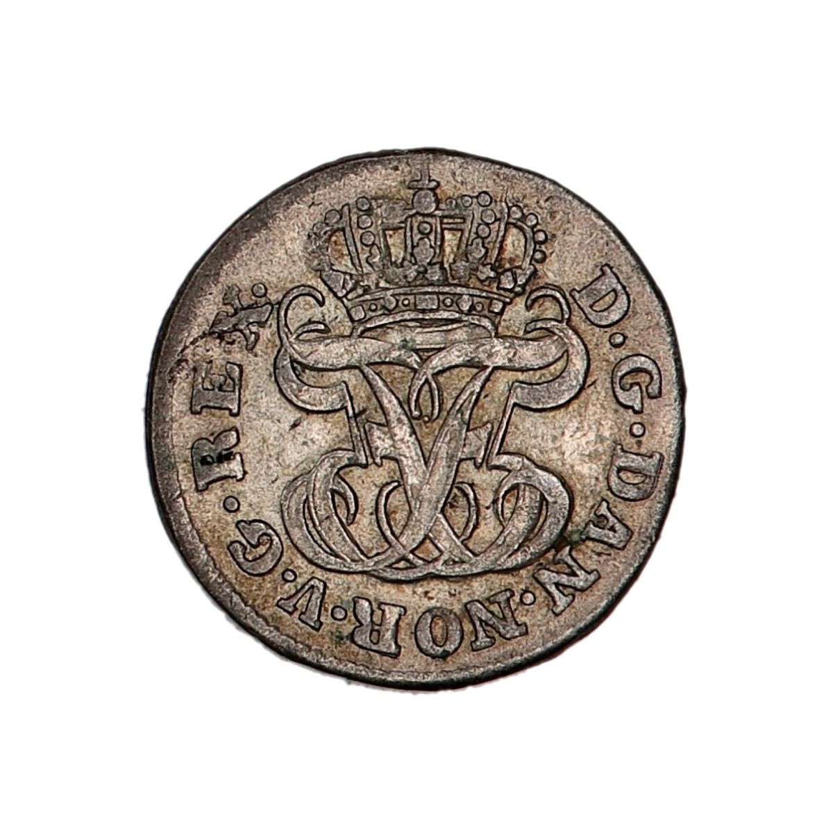 Frederikk V, 2 skilling 1761