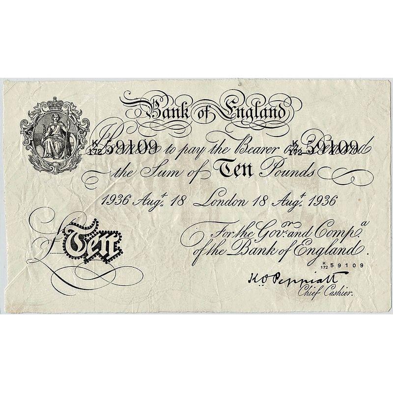 WW2-forfalskning, 10 pounds 