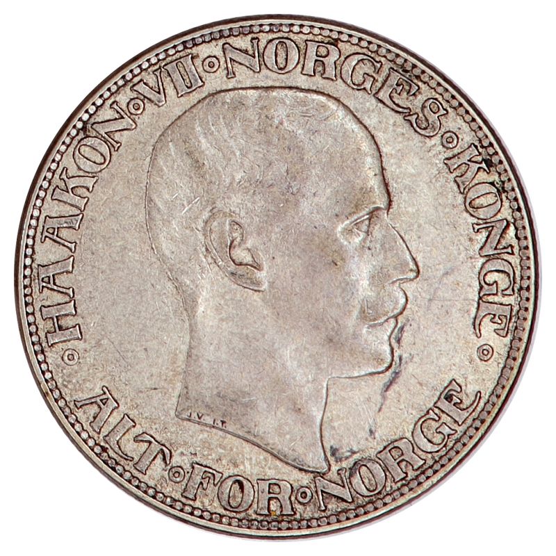 2 kroner 1914, kv. 1+