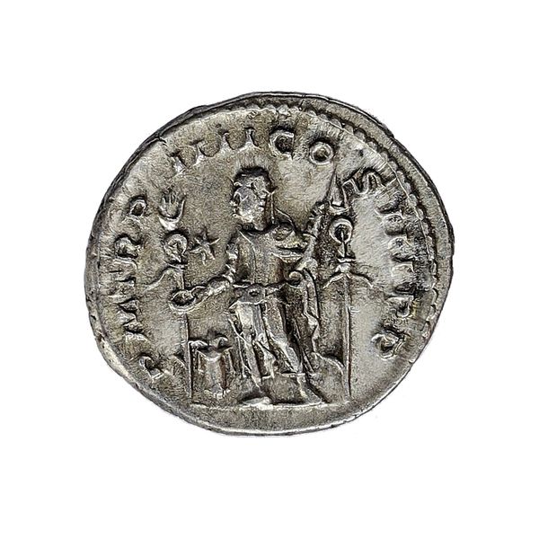 Hovedbilde Elagabal, denarius, år 218-222