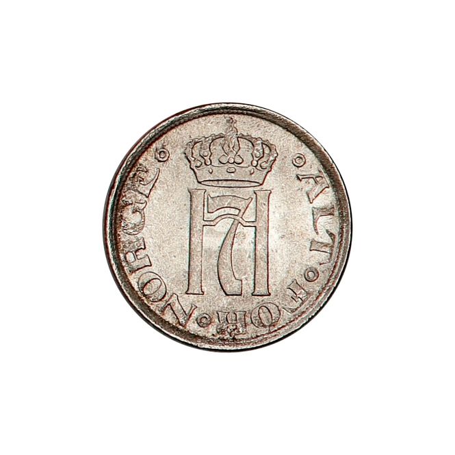 Hovedbilde 10 øre 1917, kv. 0