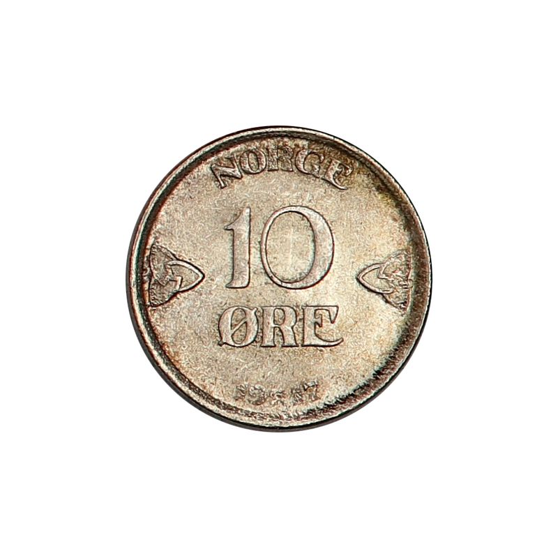 10 øre 1917, kv. 0