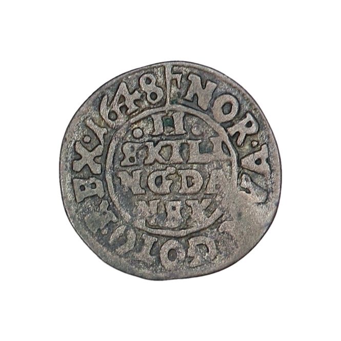 Hovedbilde Christian IV, 2 skilling 1648