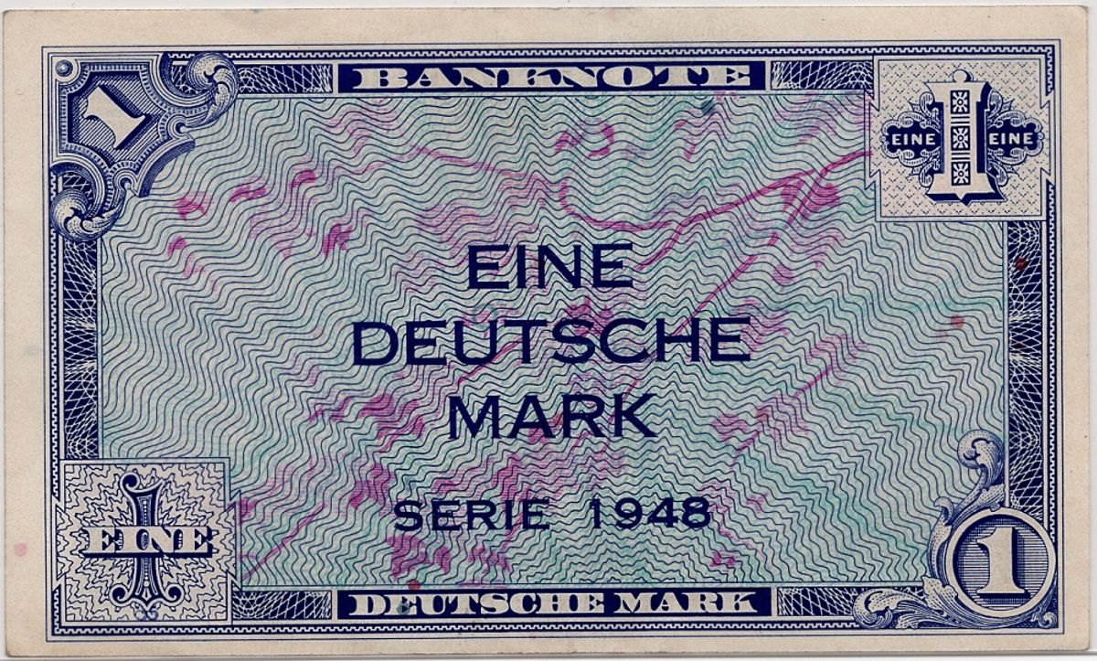 Tyskland, 1 mark 1948
