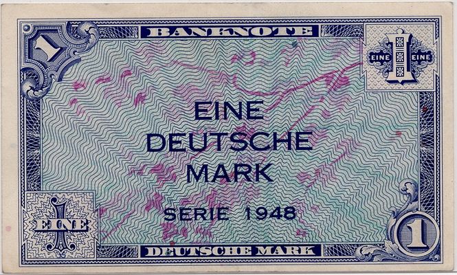 Hovedbilde Tyskland, 1 mark 1948