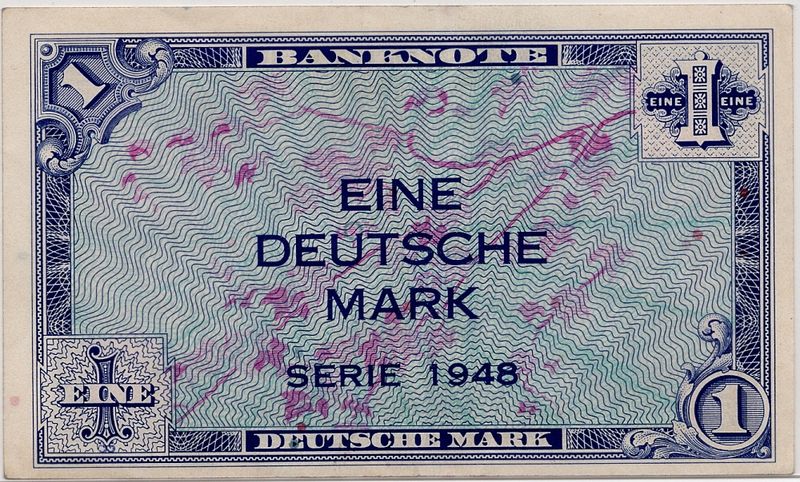 Tyskland, 1 mark 1948