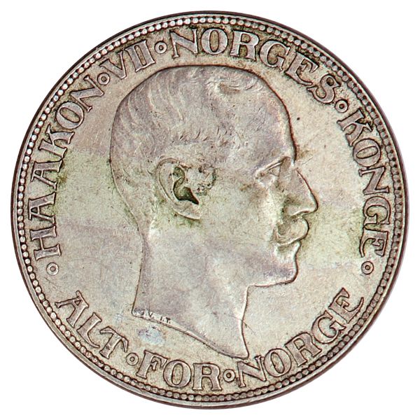 Hovedbilde 2 kroner 1914, kv. 1+